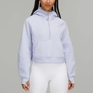 Lululemon Scuba Oversized Half Zip Hoodie Pastel Blue XS/S